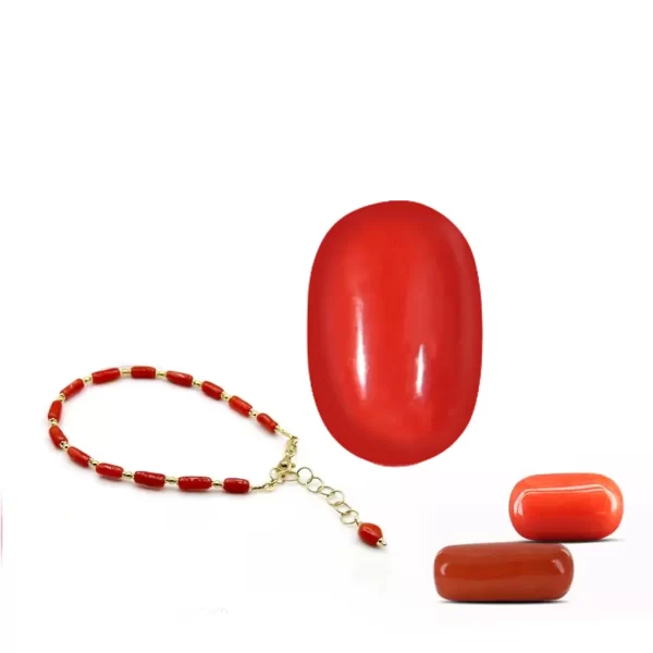 Red Coral Stone