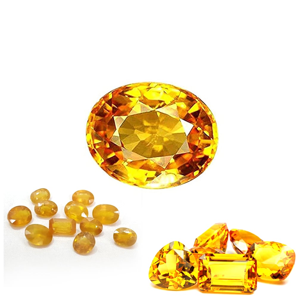 Yellow Sapphire Stone